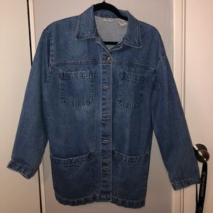 Long Jean jacket